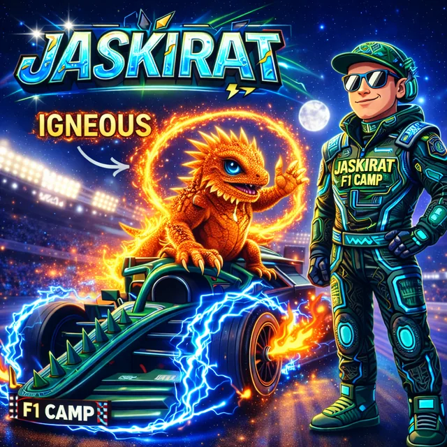 Jaskirat Formula Racing Camp character artwork