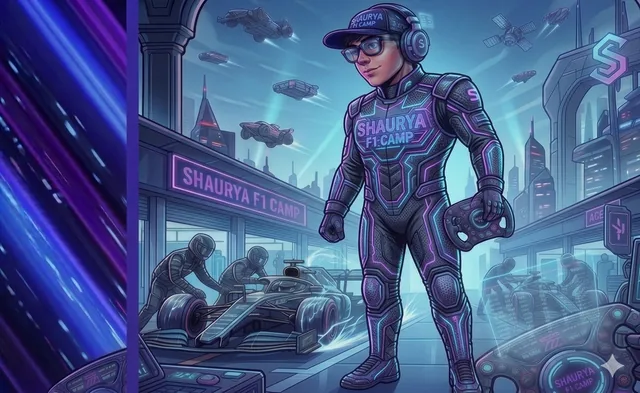 Shaurya Formula Racing Camp character artwork